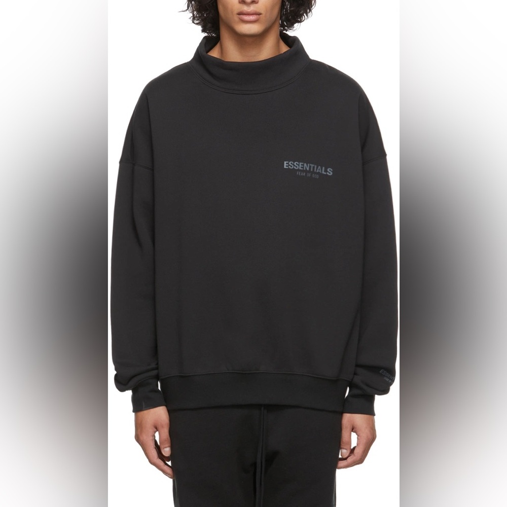 Essentials Mock Neck Sweatshirt - image 1
